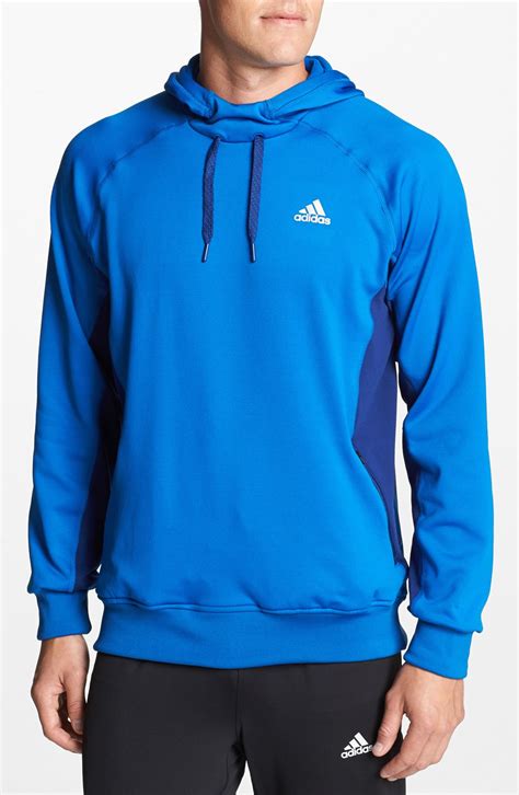 adidas blue hoodie.